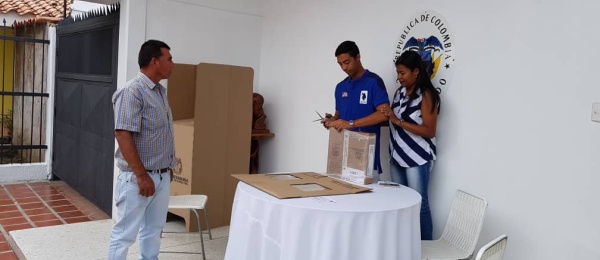 Inició la jornada electoral presidencial 2018 para la segunda vuelta en el Consulado de Colombia en Barquisimeto